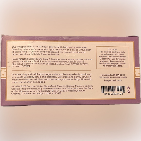 NWT Holiday Luxury Spa Set Lavender Fields Soap and Sugar Scrub - Picture 3 of 5